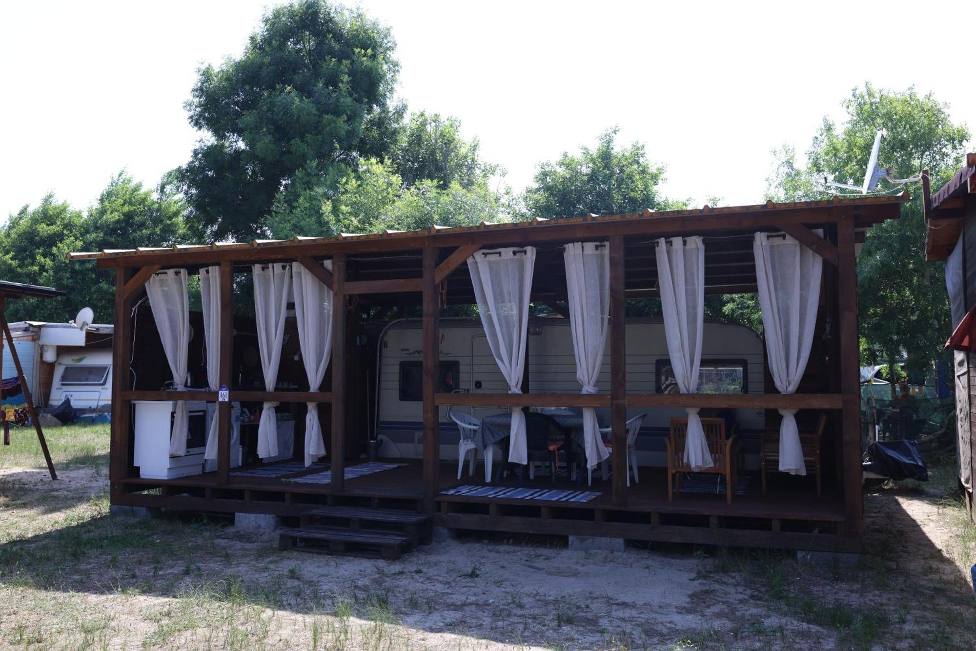 Sea Caravan On The Beach Kiten  Ngoại thất bức ảnh